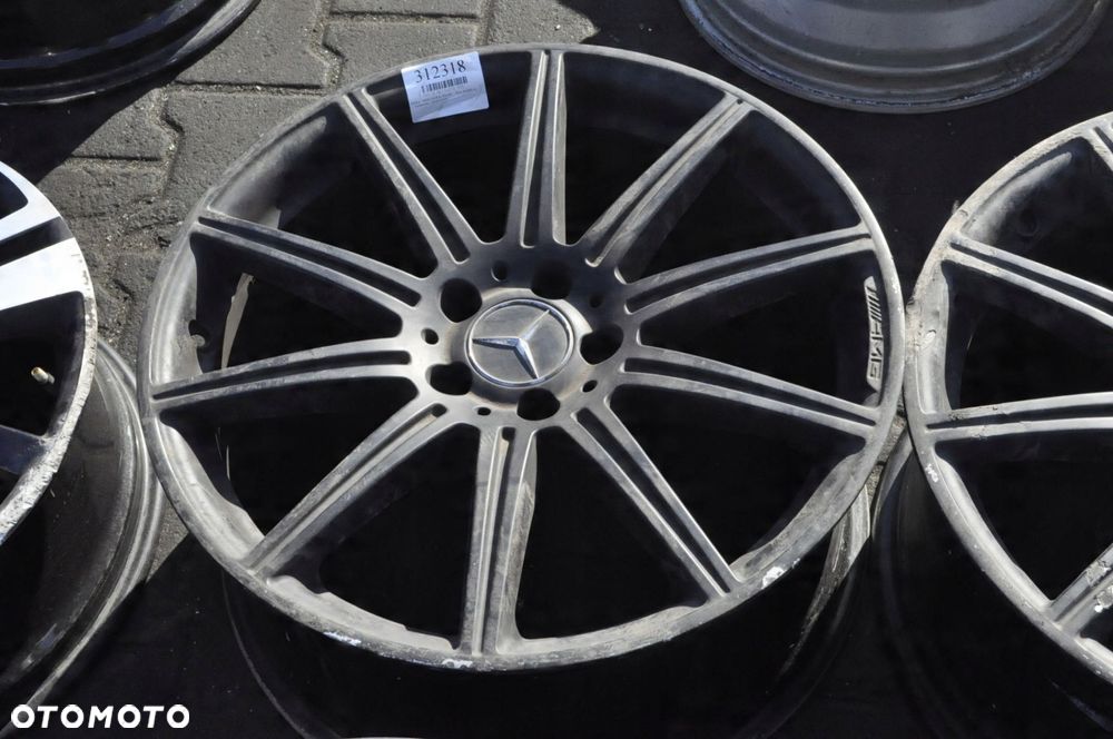 MERCEDES E63 AMG FELGI ALUMINIOWE R19 9J 9.5J 5X112 A2124015002 A2124015102 - 2