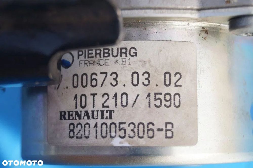 Vacum pompa 8201005306-B Renault Nissan Dacia 1.5 DCi Gliwice - 2
