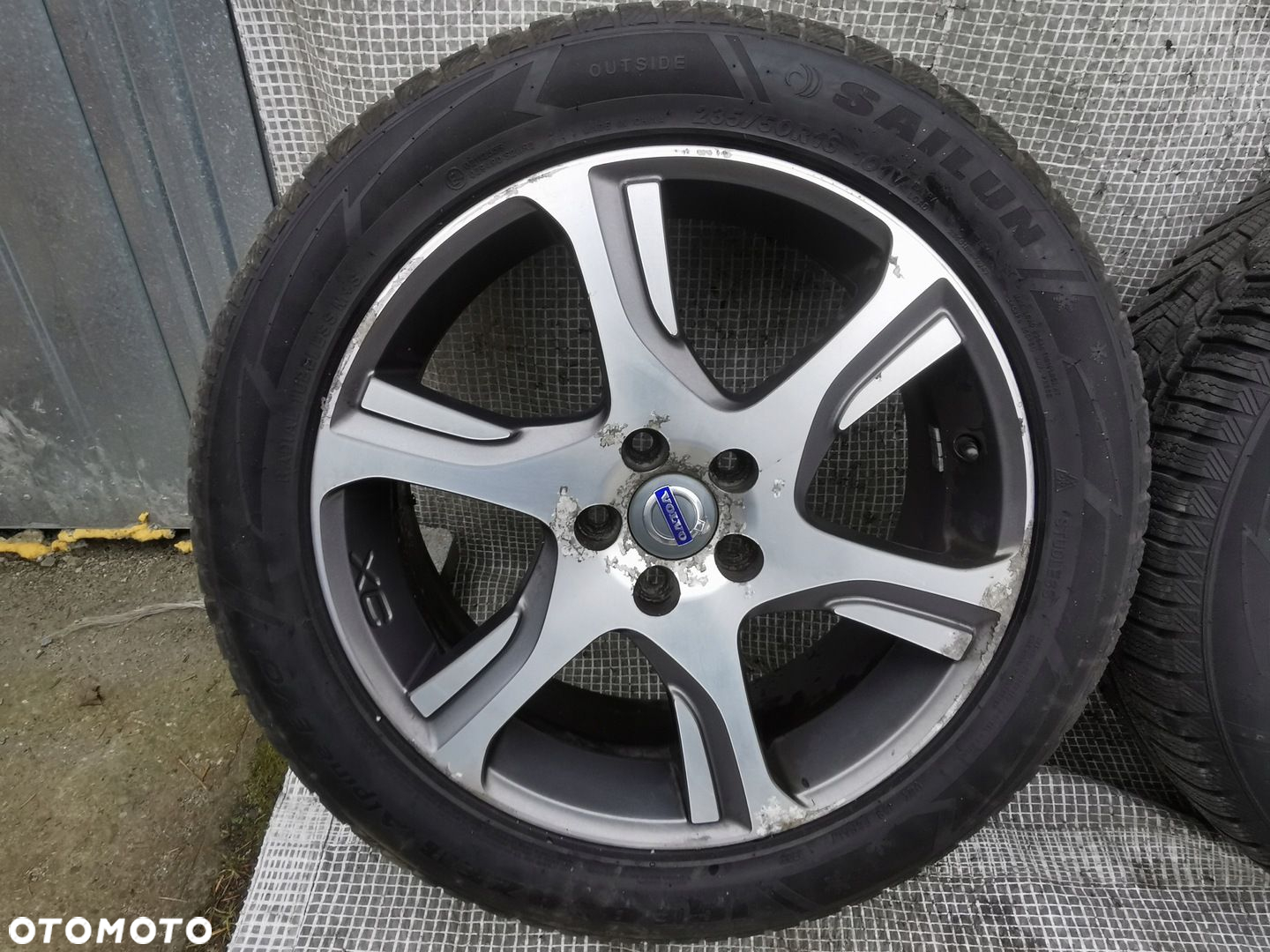 VOLVO XC70 XC60 V70 KOŁA ZIMOWE OPONY FELGI ZIMA 235/50R18 5x108 ET55 7MM - 2