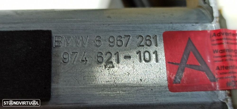 ELEVADOR FRENTE ESQUERDO BMW X5 (E70) 3.0D - 3