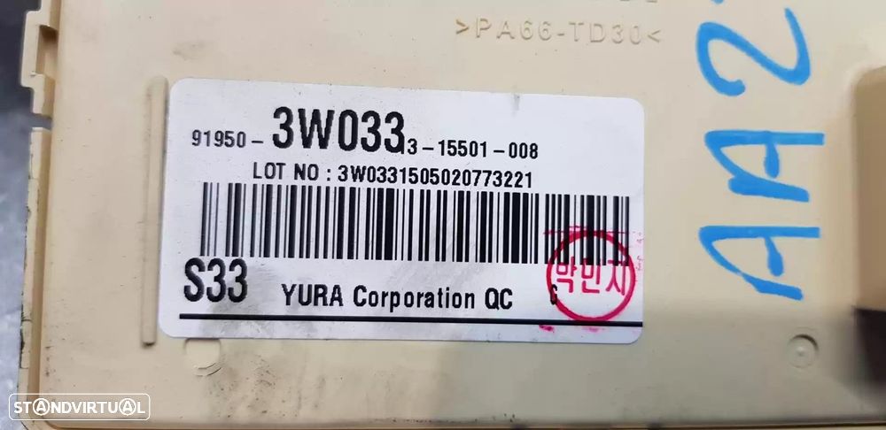 CAIXA RELÉS / FUSÍVEIS KIA SPORTAGE 2015 -919503W033 - 1