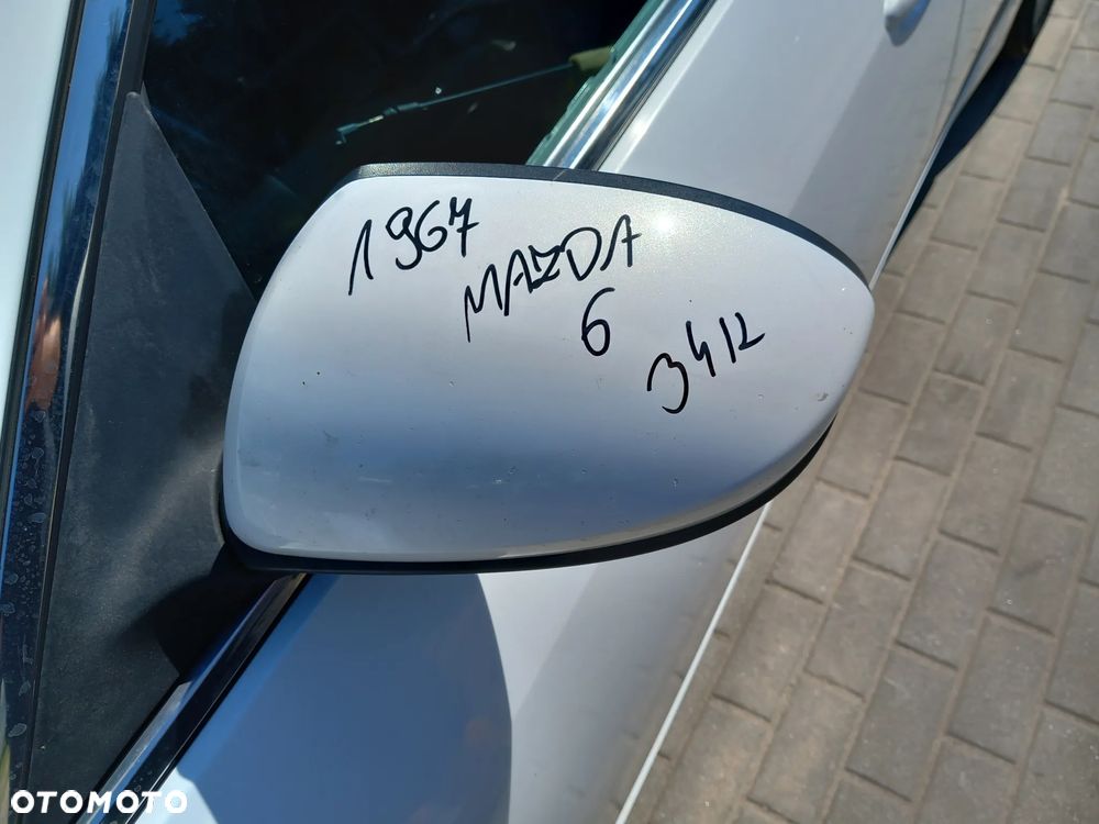 MAZDA 6 GH LUSTERKO LEWE PRZEDNIE LEWY PRZÓD KOLOR: 34K - 2