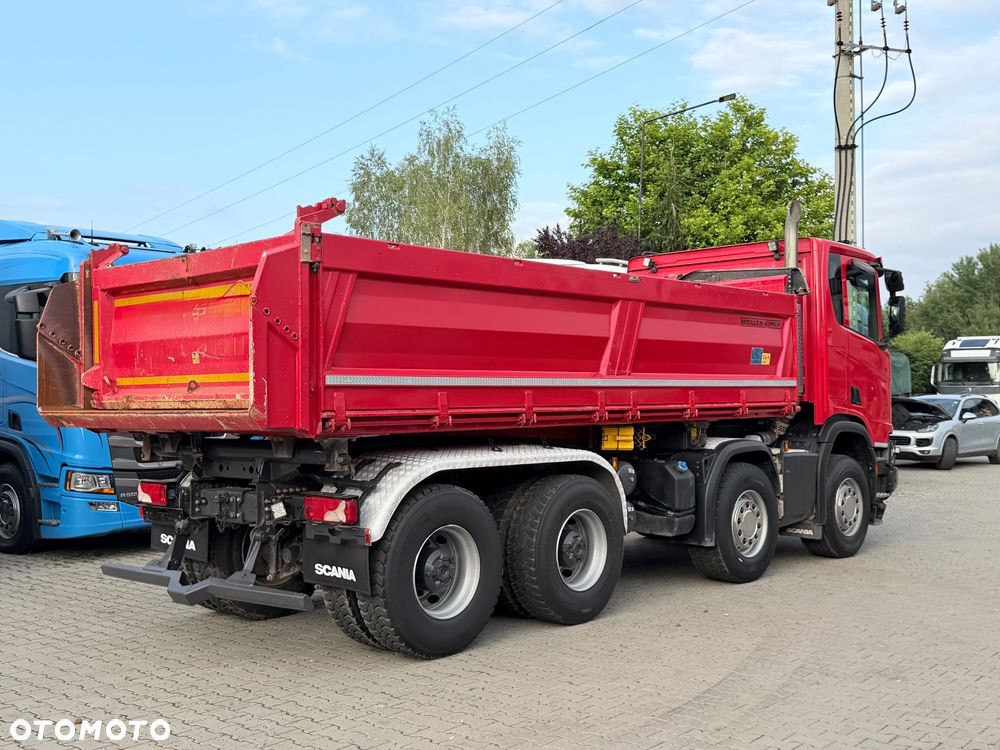 Scania Bordmatic MEILLER SCANIA R450 XT z Niemiec 8x4 wywrotka 3 Stronna 2020 - 24