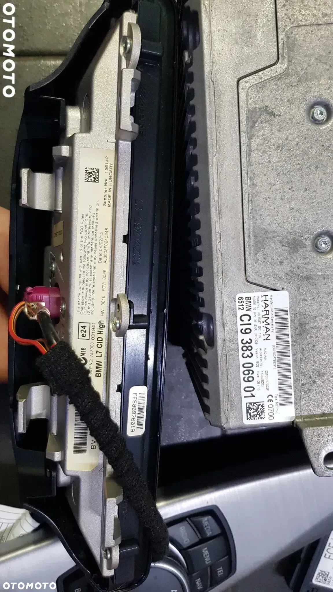 Bmw f30 f31 f32 f33 f36 nawigacja nbt navi komplet - 3
