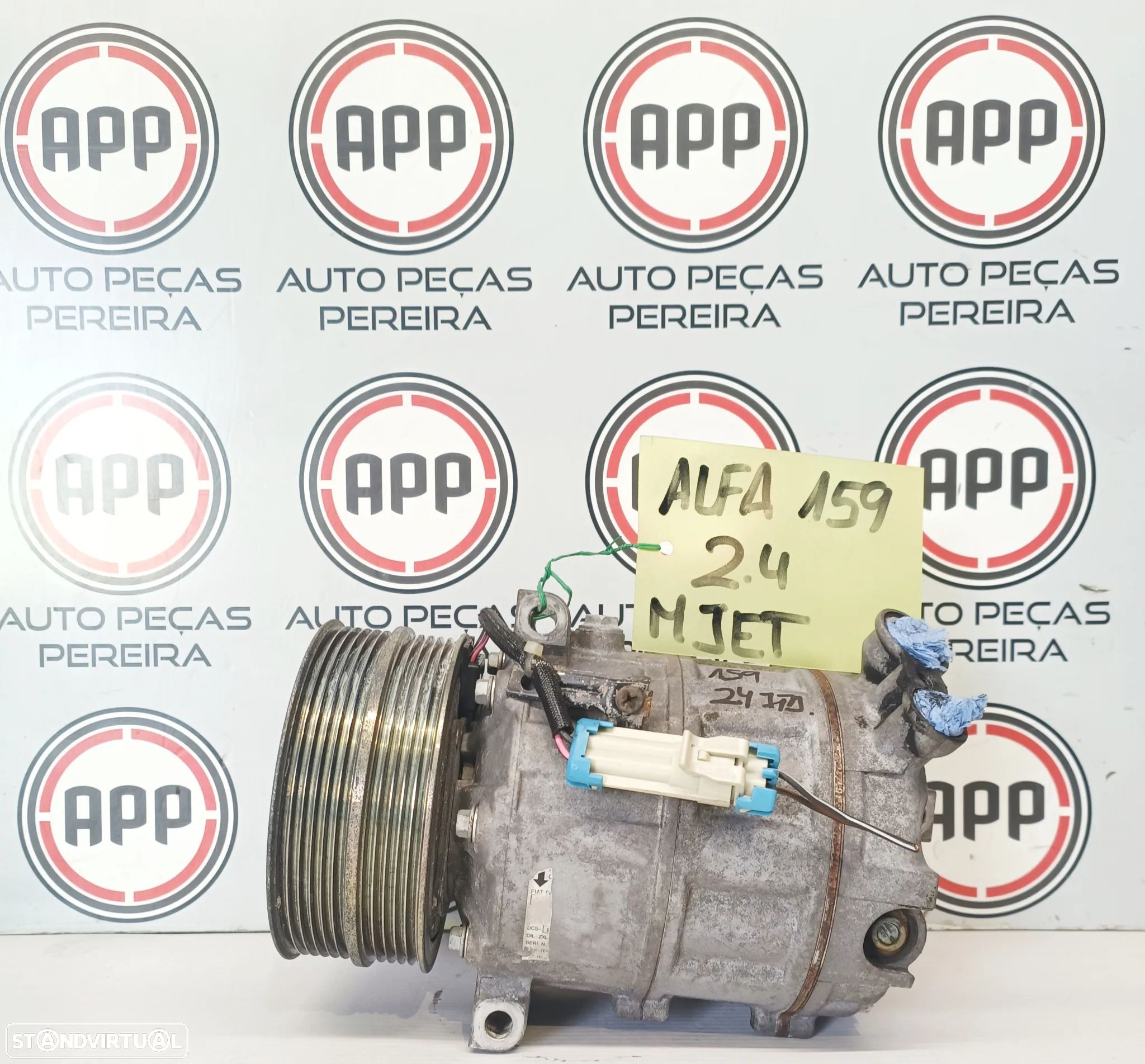 Compressor ar condicionado Alfa Romeu 159 2.4 MJET . - 1