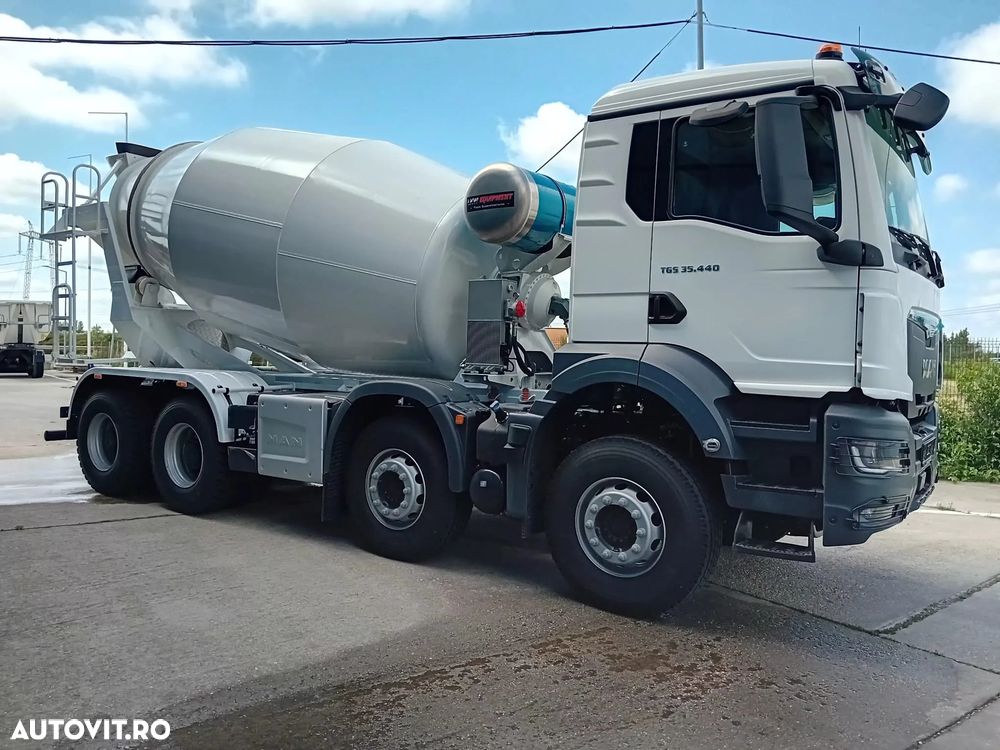 MAN TGS 35.440 8X4 Betoniera/Beton Mixer 10m3, NOU/NEW Truck, TOP !!! - 13