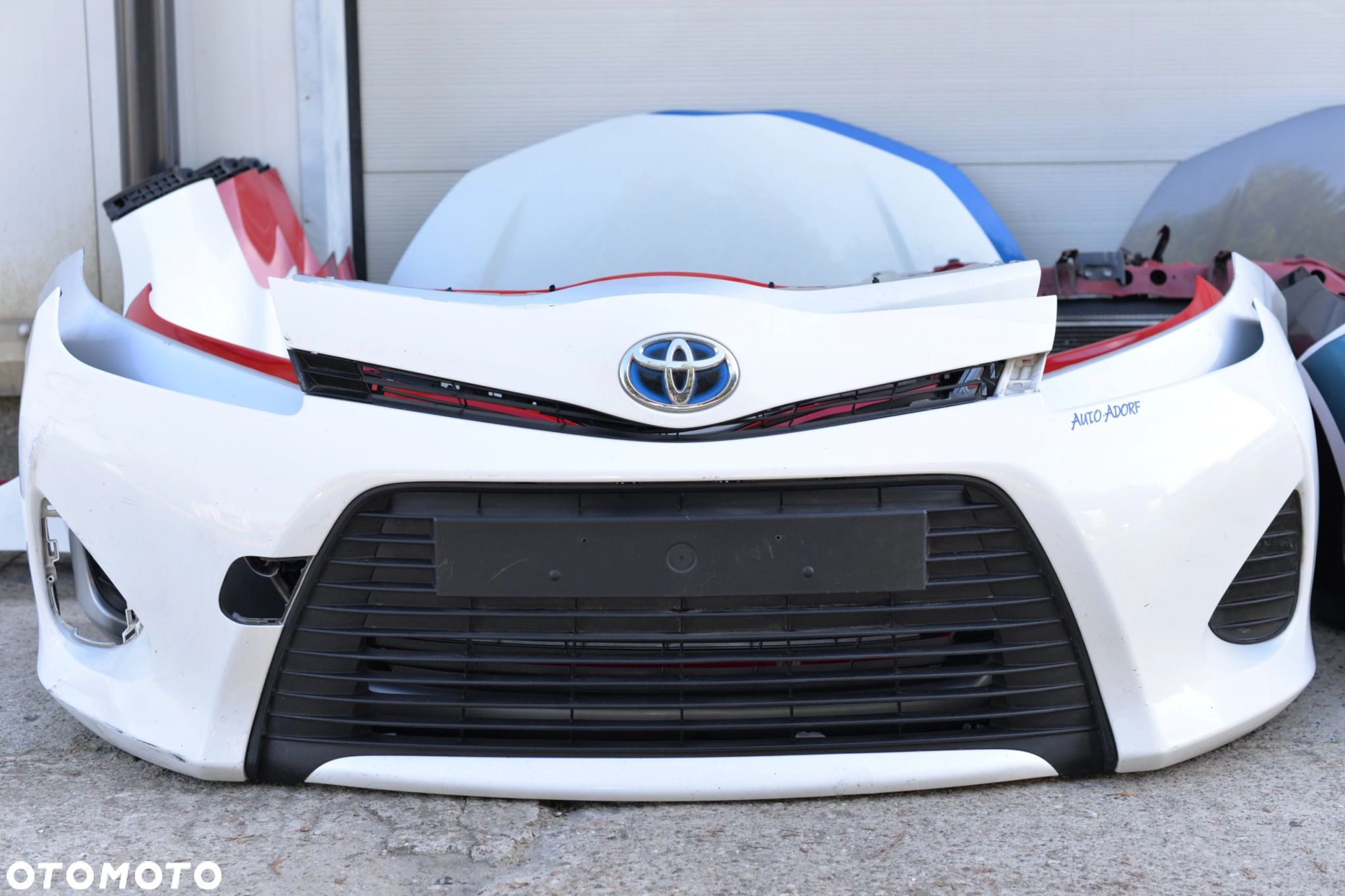 MASKA ZDERZAK GRILL BŁOTNIK LAMPA H7 XENON PAS BELKA TOYOTA YARIS 3 III - 12