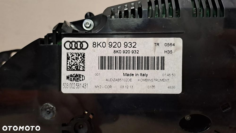 AUDI A4 B8 LIFT 12-15 LICZNIK ZEGARY 8K0920932 - 3
