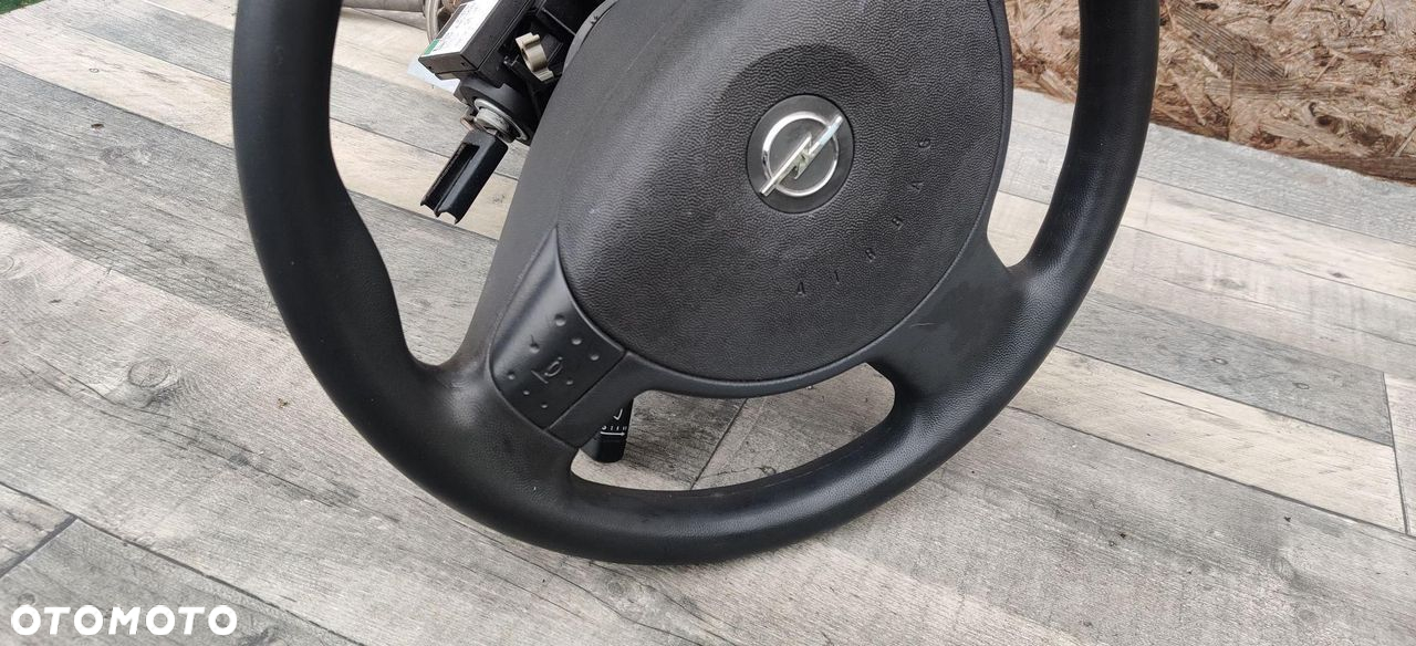 KOLUMNA KIEROWNICA KPL MANETKI STACYJKA KIEROWNICA OPEL MERIVA A - 5