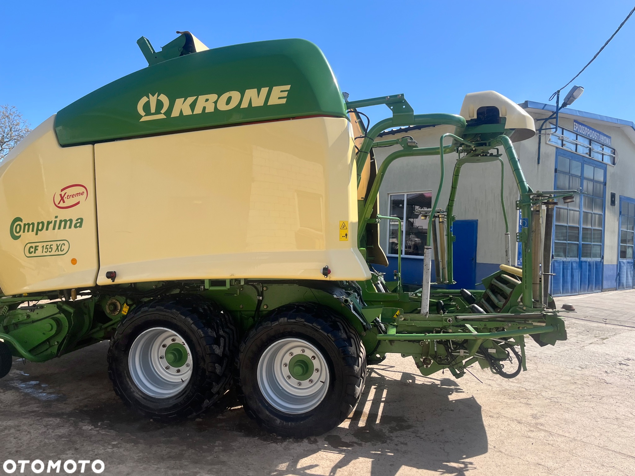 Krone Cf 155 combi xtreme fabrycznie mocniejsza prasa na długie prace w polu - 7