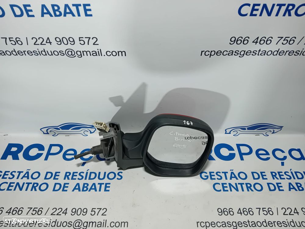 .Espelho Retrovisor Lateral Direito Peugeot Expert Citroen Berlingo MK1 Fase 2 Original - 2