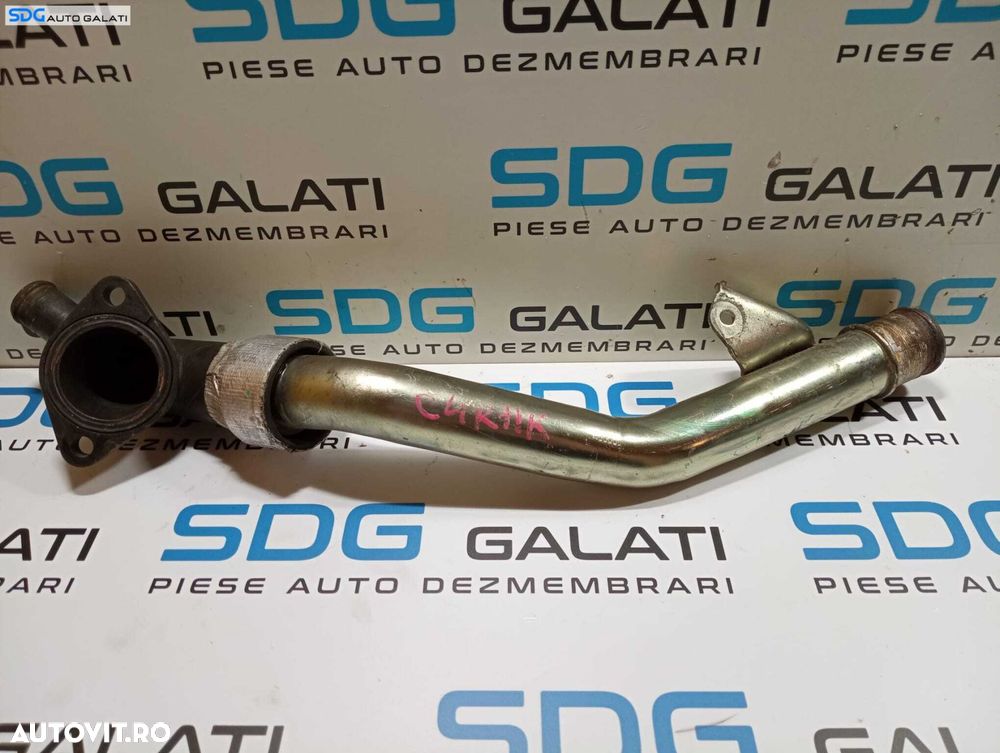 Teava Conducta Flansa Tub Tubulatura Apa Vas Expansiune Termostat Ford Galaxy 2.0 TDCI 2006 - 2015 Cod 9646559580 [M6184] - 2