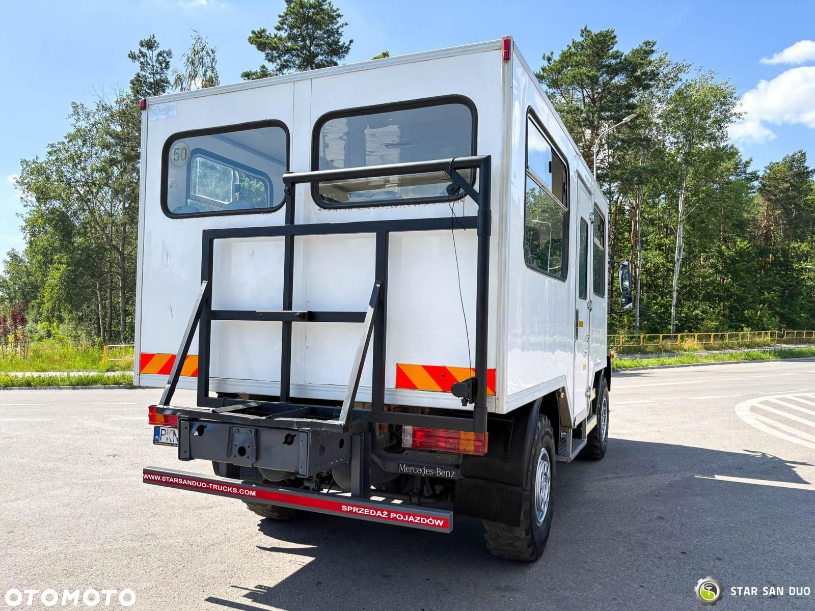 Mercedes-Benz ATEGO 1326 AF 4x4 Brygadówka Kamper Przewóz Osób - 6