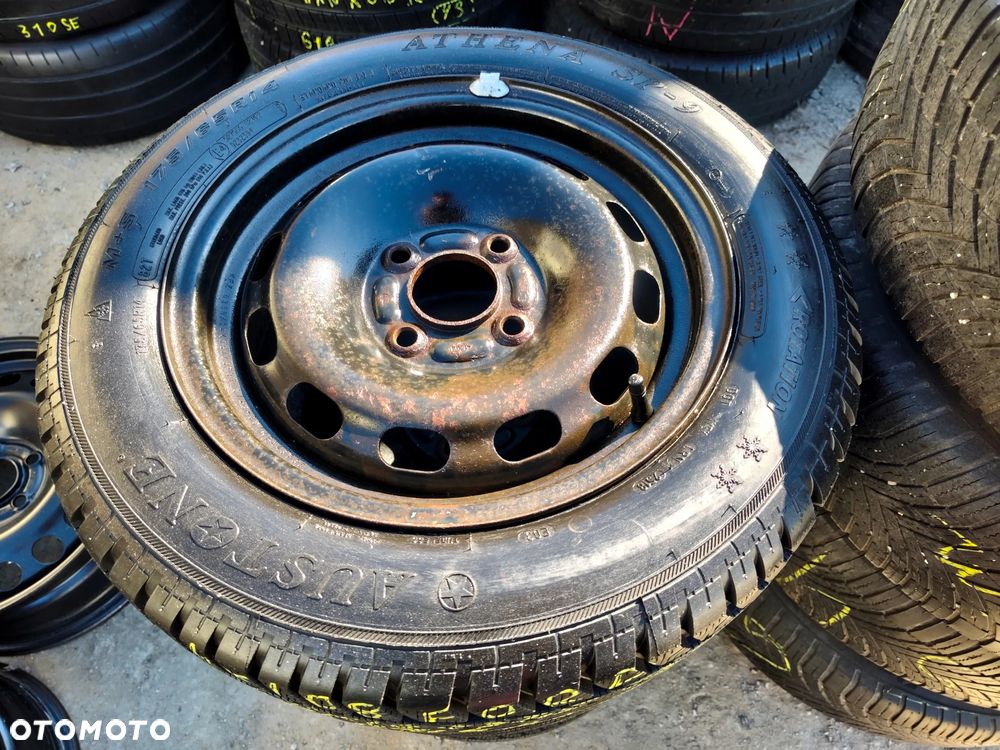 4x108 Felgi Stalowe Stal 14 Koła Zimowe Zima FORD FIESTA PUMA COURIER KA II 2 KA+ FUSION FOCUS MAZDA 2 7,5mm Legnica ALU-RAD 175/65 - 1