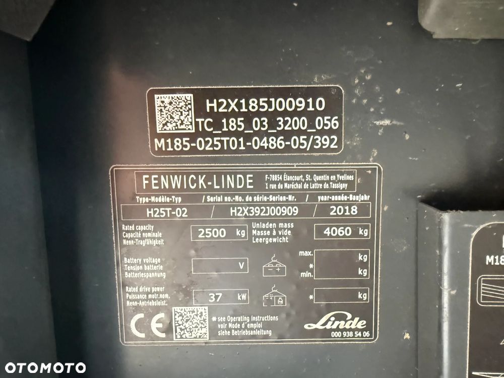 Linde H25T-02 - 27
