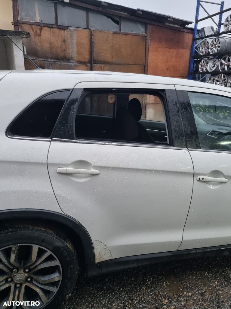 Usa Dreapta Spate Mitsubishi ASX Facelift 2012 2012 - 2015 SUV 4 Usi alb (1129) - 1