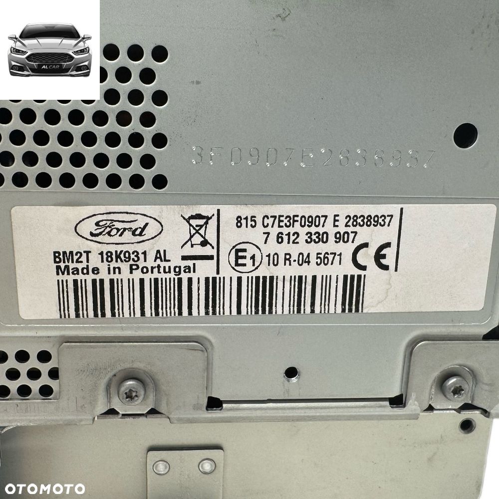 NAWIGACJA GPS FABRYCZNA FORD S-MAX MK1 LIFT POD KAMERE - 6