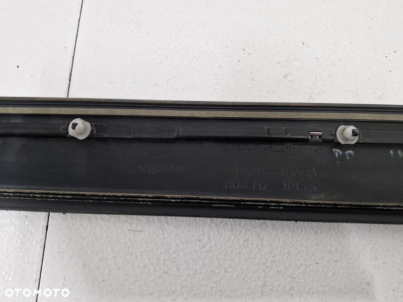 INFINITI EX30D EX30 LISTWA NAKŁADKA DRZWI PRAWY PRZÓD PRAWA CHROM 80870-1BA0A - 12