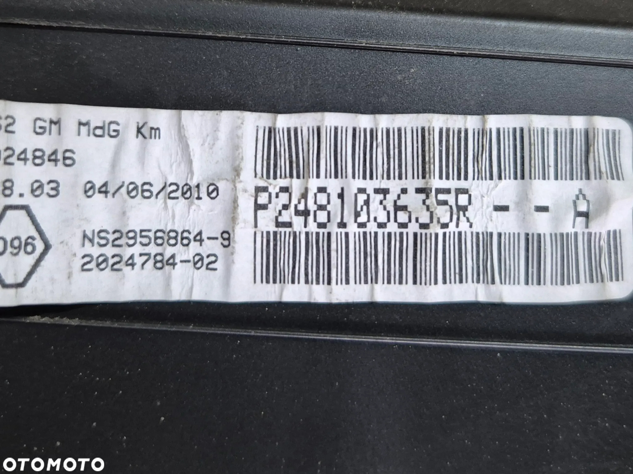 LICZNIK ZEGAR MASTER III MOVANO B  NV400 2.3 10r.+ - 3