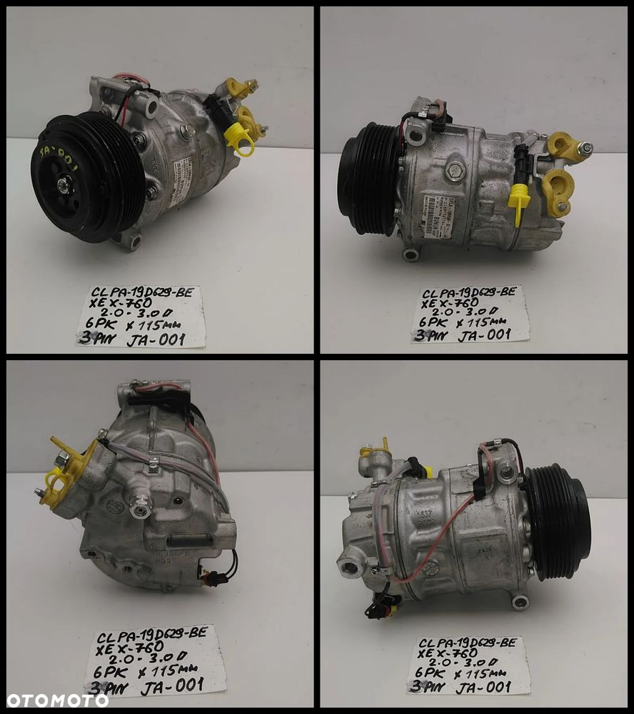 HONDA JAGUAR LAND ROVER RANGE ROVER SPRĘŻARKA KOMPRESOR KLIMATYZACJI - 9