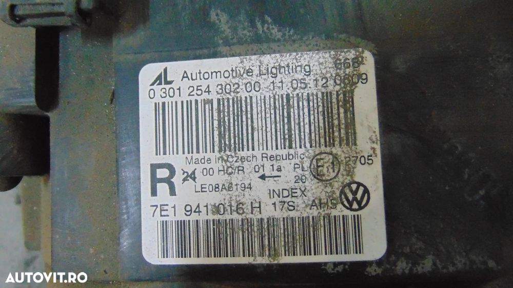 Faruri stanga dreapta VW Transporter 2.0 an 2013 cod 7E1941016H - 6