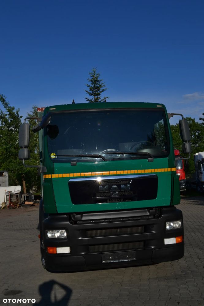 MAN TGA 26.310 ANALOGOWY TACHOGRAF 3 OŚ SKRETNA PLATFORMA dł. 8.7 m - 5