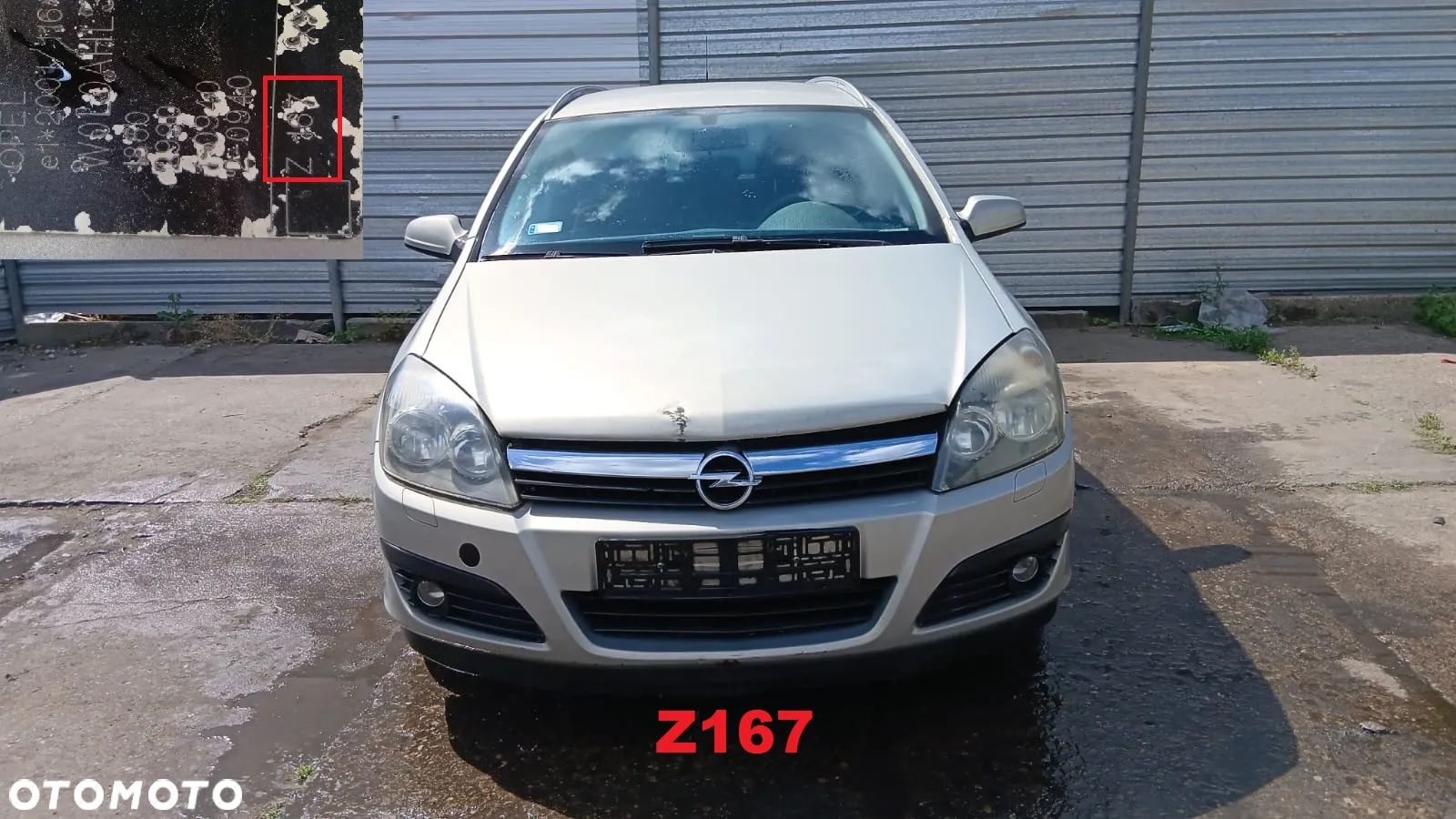 Tylko części Opel Astra H III 1.6 16V Z16XEP 105km 77kw kombi 5d 04r–06r lakier z167 1RU - 1
