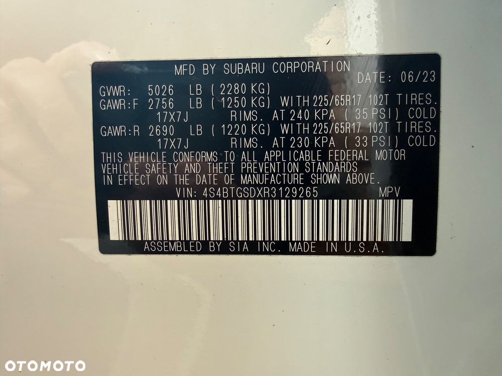 Subaru Outback 2.5i Exclusive (EyeSight) Lineartronic - 33