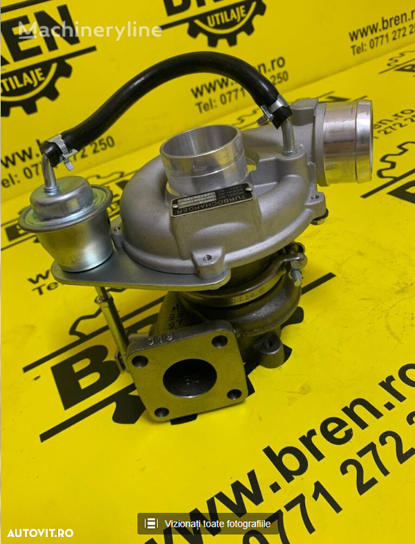 Turbocompresor motor ISUZU (135756180) pentru excavator ISUZU 4JB1T nou