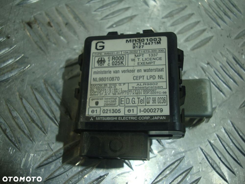 ZESTAW STARTOWY STEROWNIK 2,0 16V MITSUBISHI GALANT VIII 96-04 - 6