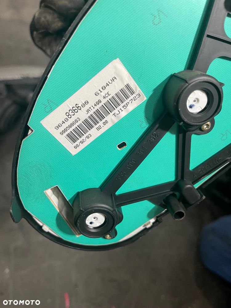 PEUGEOT 206 LICZNIK ZEGAR 9648836680 - 2