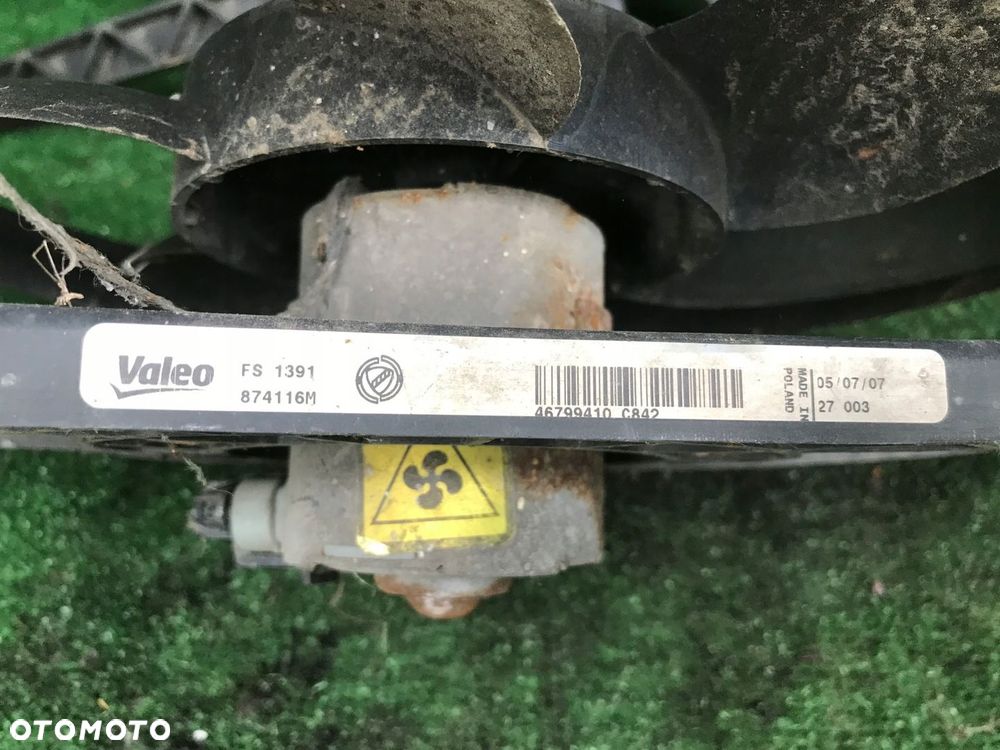 WENTYLATOR CHŁODNICY FIAT PANDA II WWA - 5