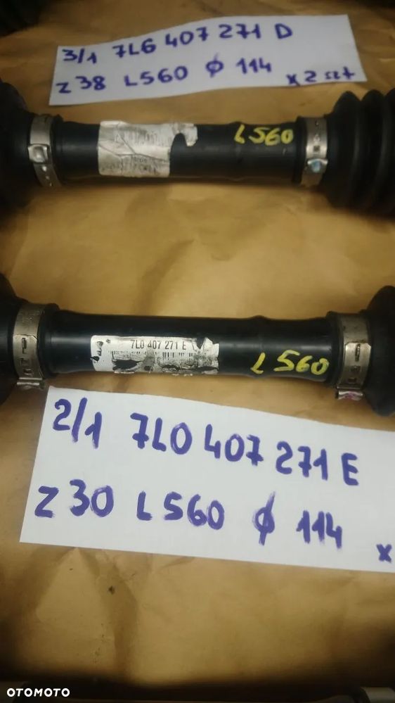 PÓŁOŚ 7L6407271A / 7L0407271E / 7L6407271D - 4