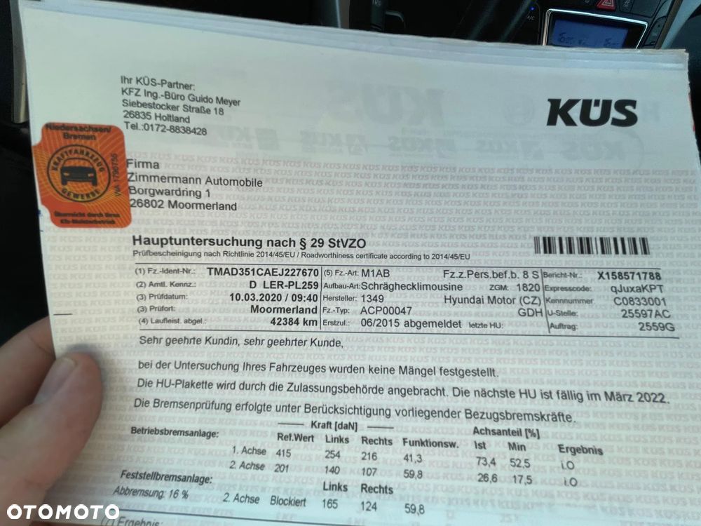 Hyundai i30 blue 1.6 GDI YES Gold - 34