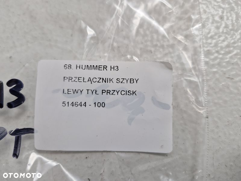 HUMMER H3 PRZEŁĄCZNIK PRZYCISK SZYBY LEWY TYŁ 514644 - 7