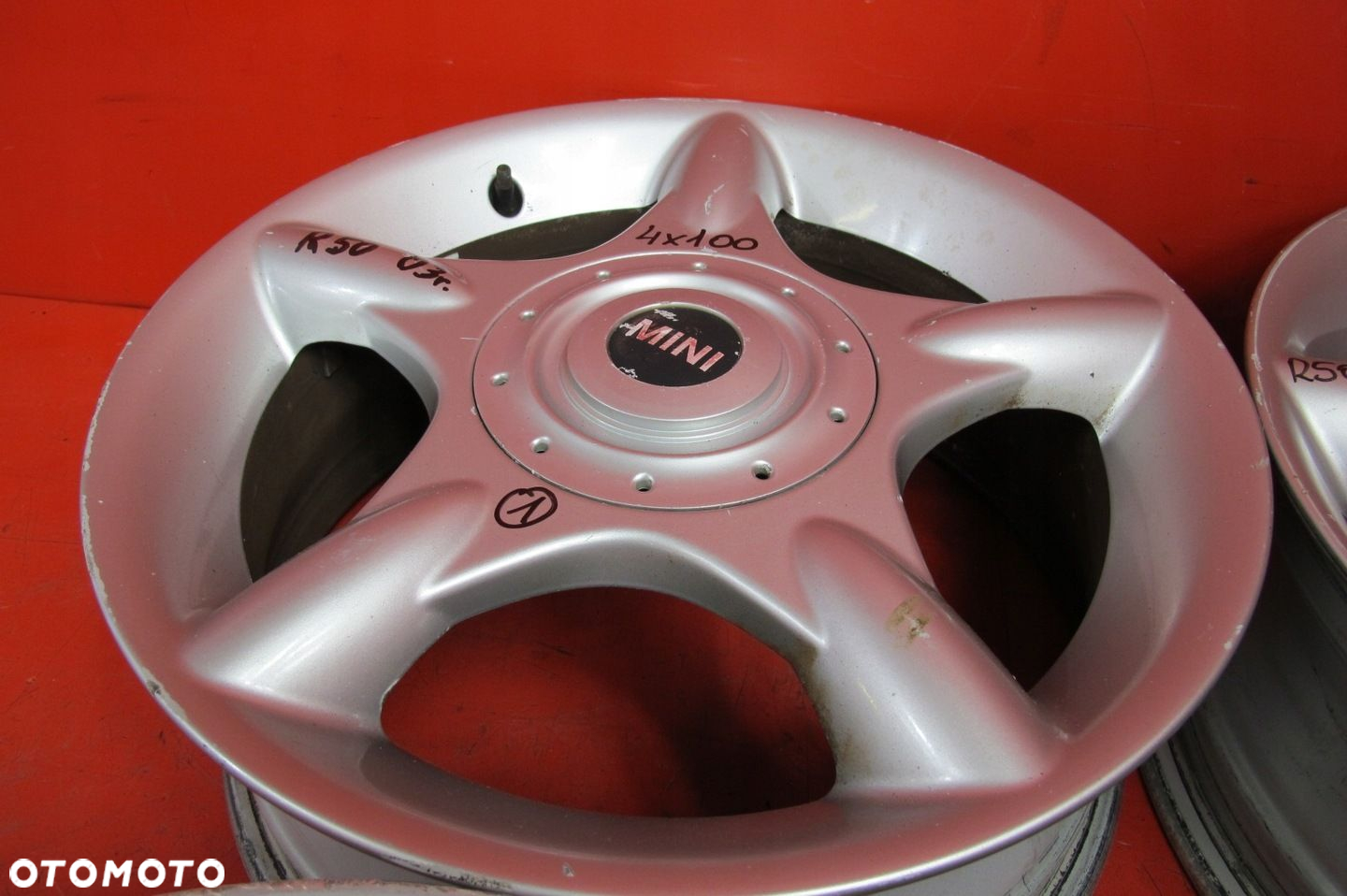 MINI ONE COOPER R50 FELGI ALUMINIOWE 16 6.5J ET48 4x100 1512348 KOMPLET - 3