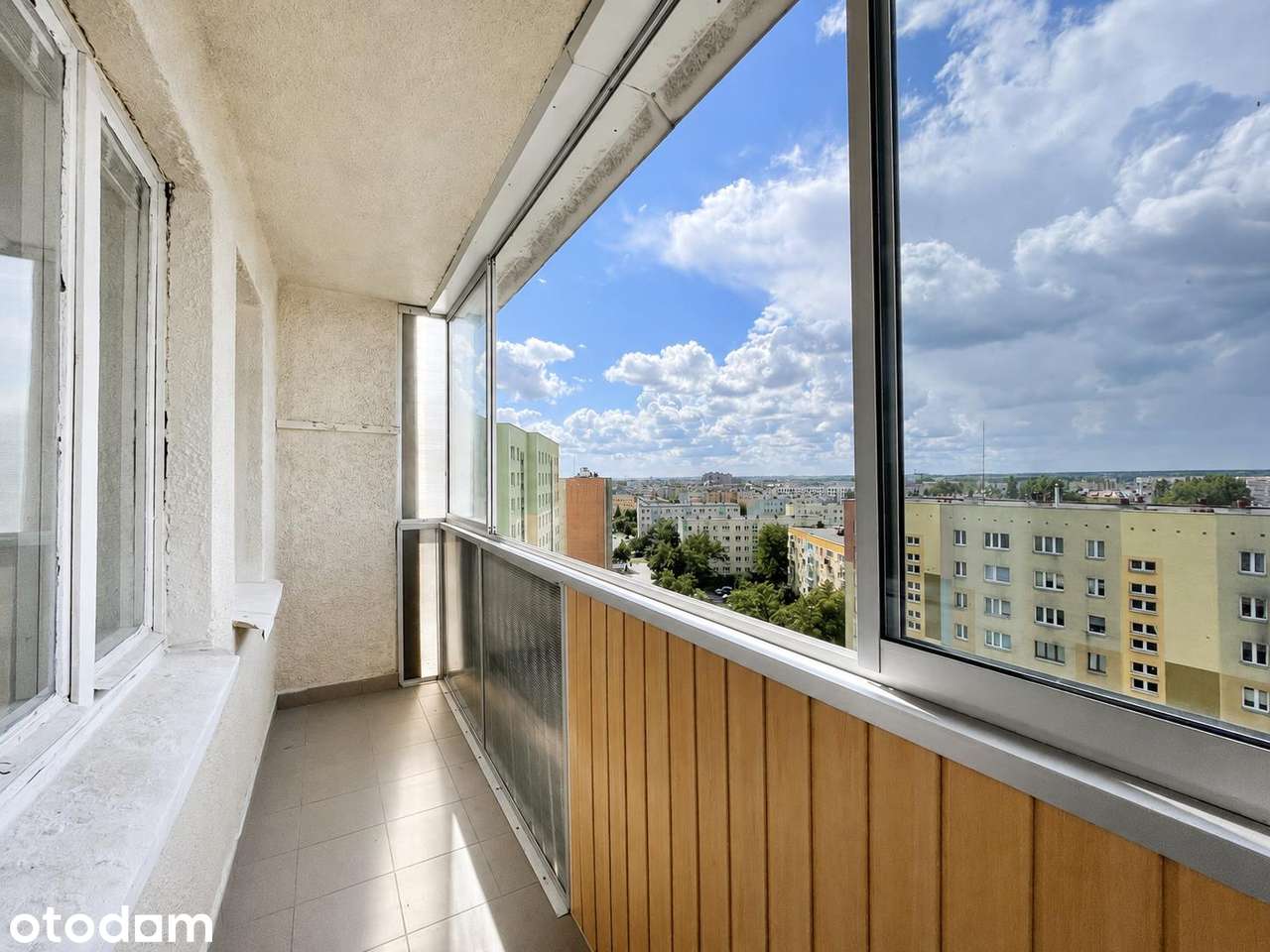 Mieszkanie z zabudowanym balkonem