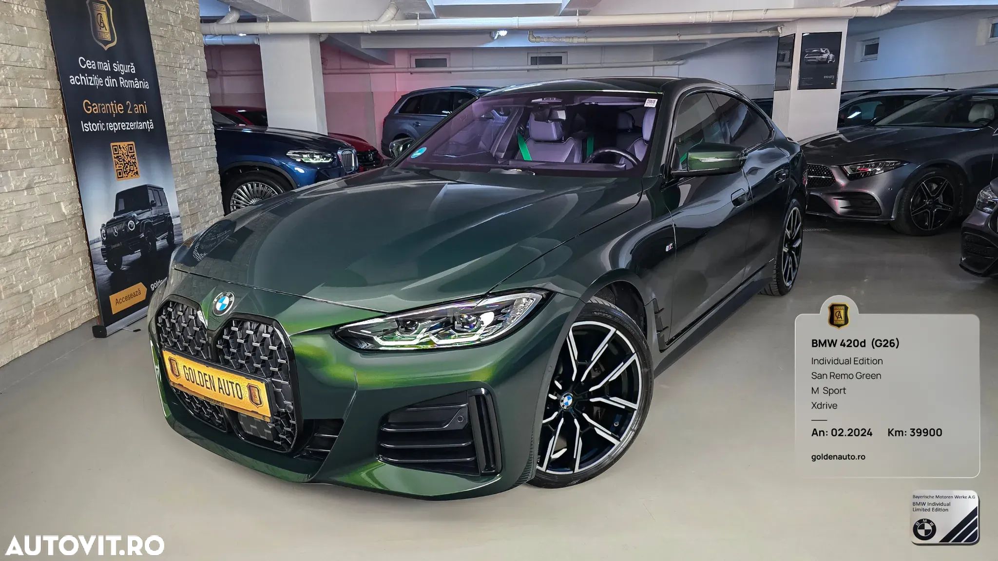 BMW Seria 4 420d xDrive Gran Coupe M Sport - 1