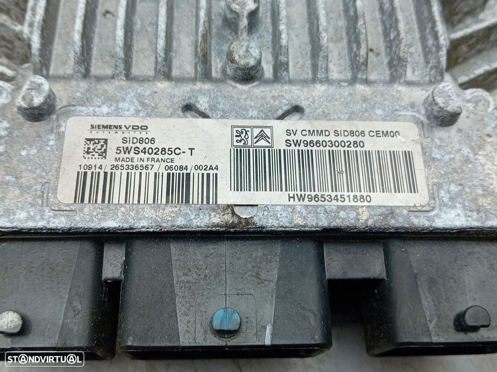 Centralina motor / ECU CITROËN C3 I (FC_) - 4