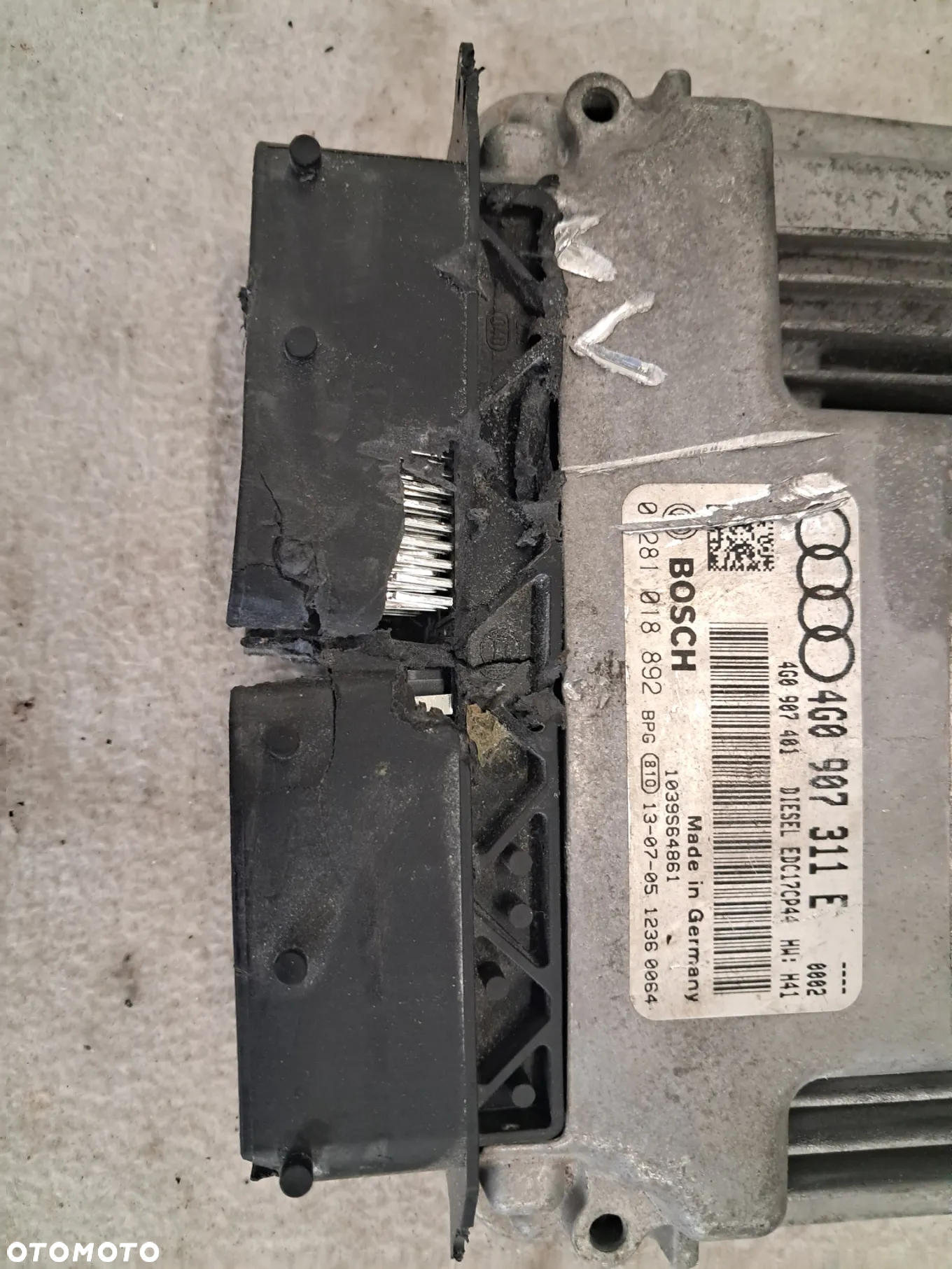Komputer Sterownik Silnika A6 C7 A7 3.0TDI 4G0907311E Uszkodzony - 3