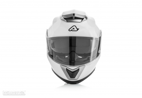 capacete modular acerbis flip up branco - 2