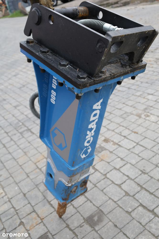 Młot hydrauliczny Okada 800 Breaker Hammer 393 kg - 7