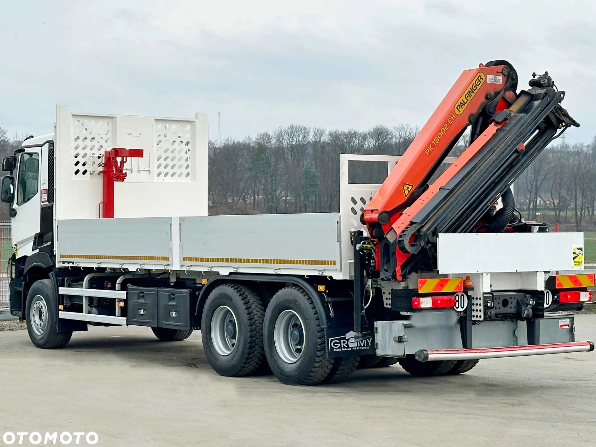 Renault C 380 * SKRZYNIA 6,80 m + PK 18002 EH - C + PILOT * STAN BDB! /6x4 - 6