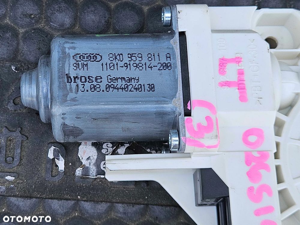 Silniczek Sterownik 8K0959801 A 8K0959802 A 8K0959811 A 8K0959812 A Moduł Szyby Mechanizm Podnoszenia Przod Tyl Audi A4 B8 A5 Sedan Kombi - 35