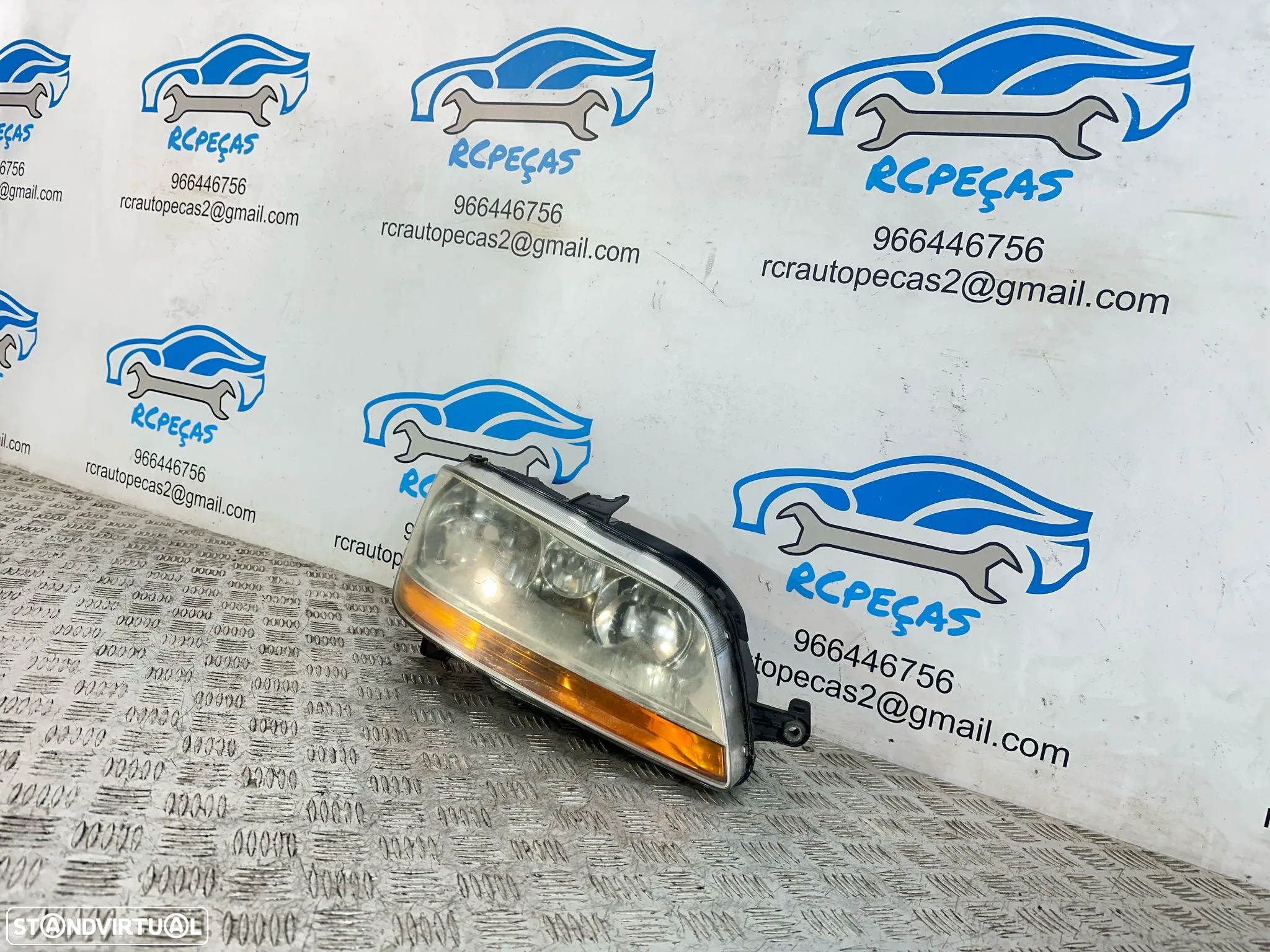 .Farol Otica Frente Frontal Direita Original Halogenio 0662177 Fiat Idea 2004 - 2008 - 4