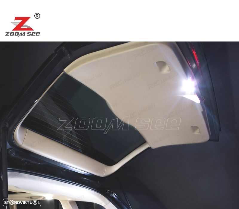 KIT COMPLETO DE 21 LÂMPADAS LED INTERIOR BMW X3 F25 11-17 - 6