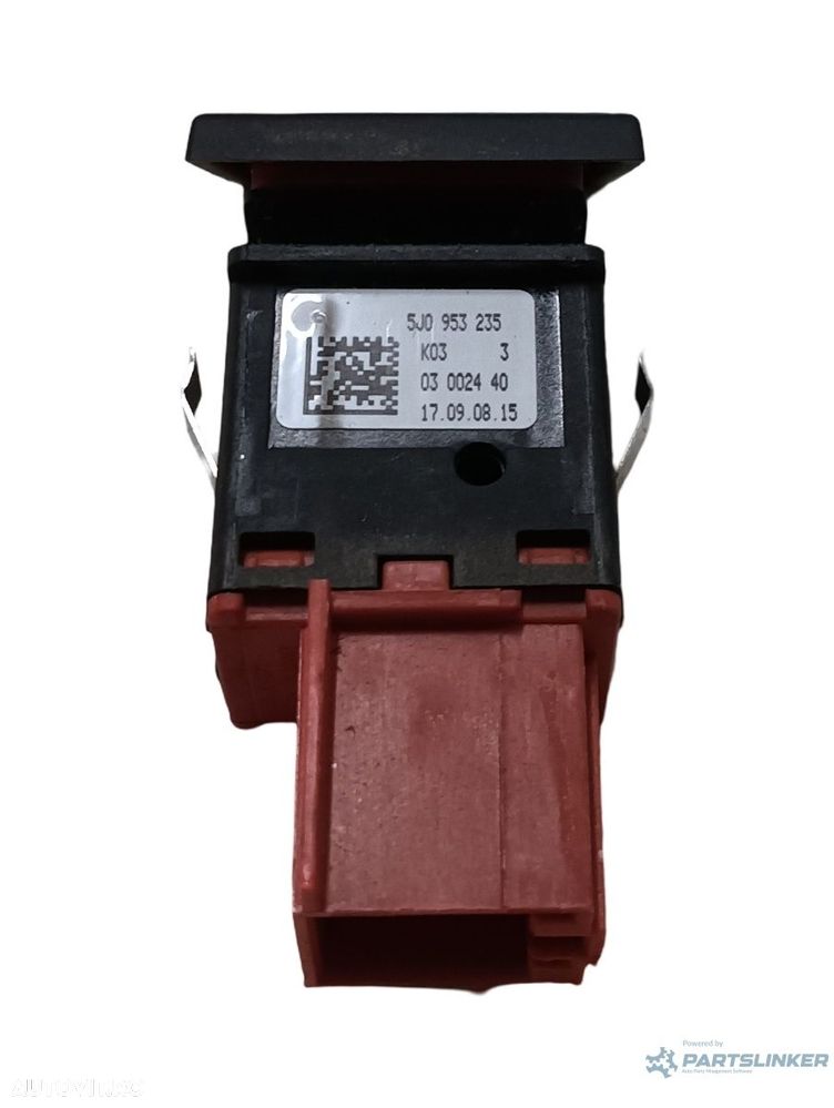 Comutator lumini de avarie SKODA FABIA Combi 545 2007 - 2014 5j0953235 - 2