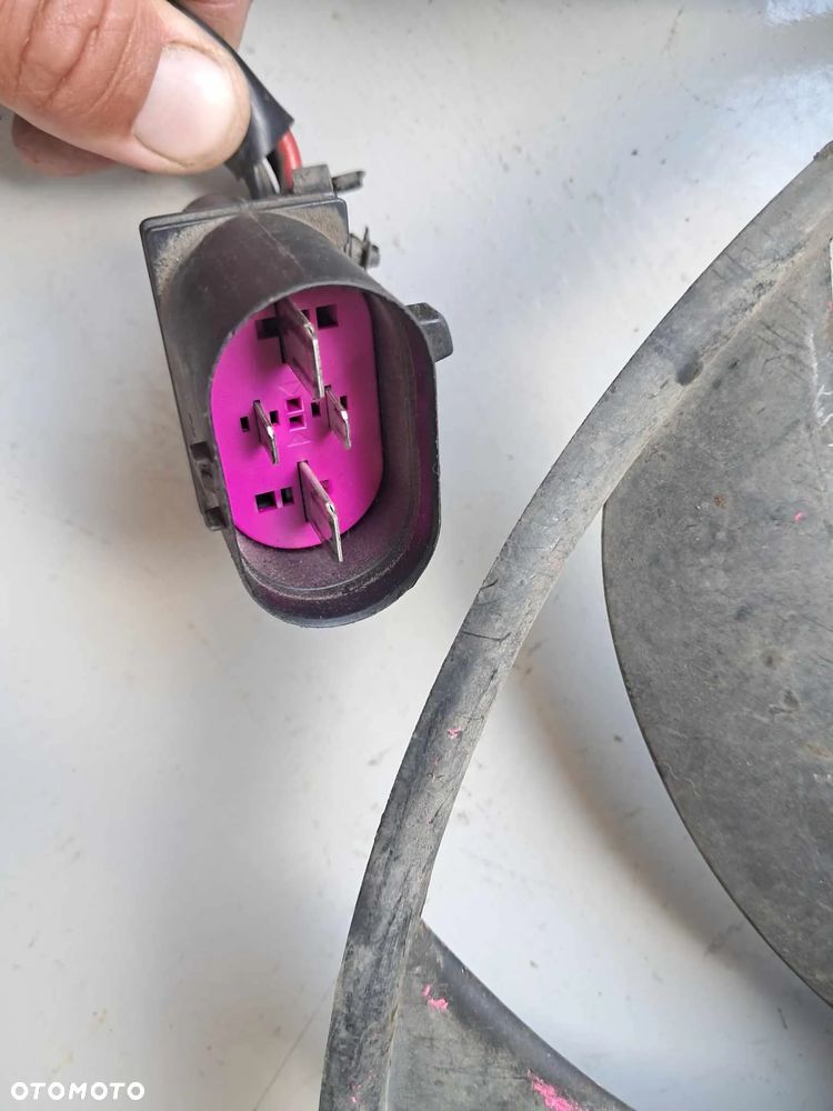 Wentylator Moduł Chłodnicy 870681F 869202Q Audi A4 B6 - 5