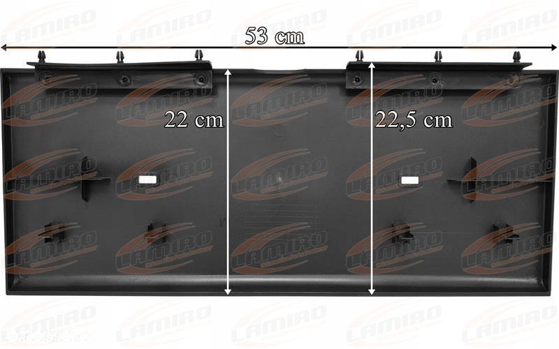 MAN TGL TGM 14- KLAPA POD REJESTRACJĘ ZDERZAKA E6 - 2