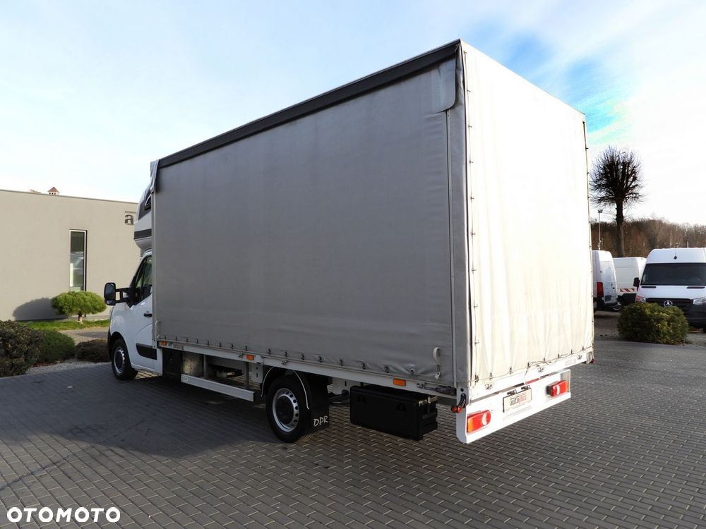 Renault MASTER PLANDEKA 10 PALET WEBASTO TEMPOMAT LEDY PNEUMATYKA KLIMATYZACJA  165KM - 11